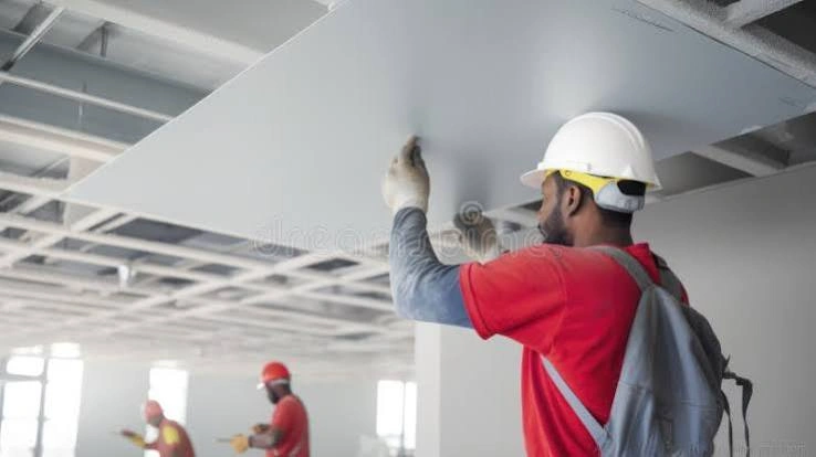 Substrate preparation and precise wall alignment checks for optimal acoustic panel installation