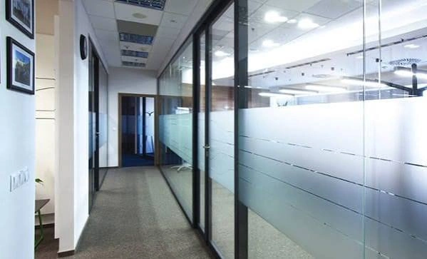 Modern Glass Partition Wall Meeting Room UAE