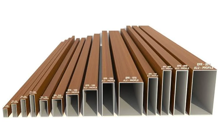 Aluminium cladding profile installation and structural facade detailing